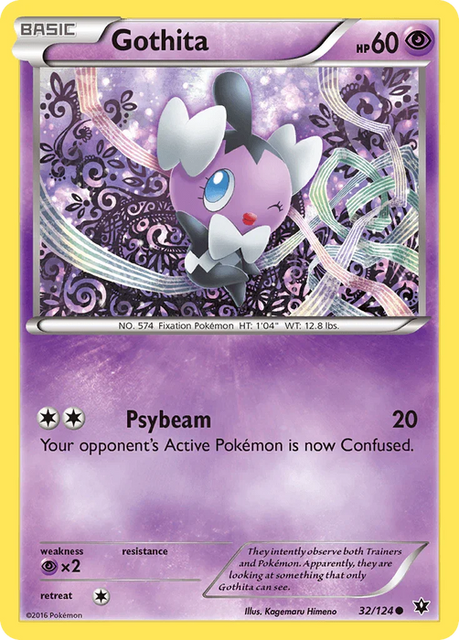 Gothita (32/124) [XY: Fates Collide] - for just $0.10! 