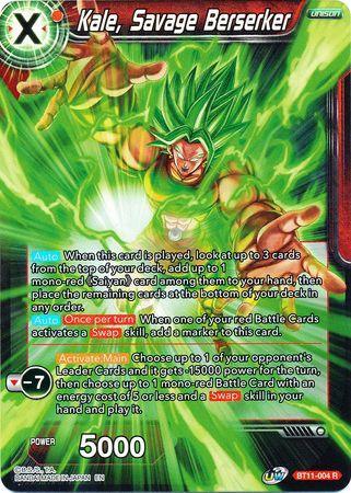 Kale, Savage Berserker (BT11-004) [Vermilion Bloodline 2nd Edition] - for just $0.10! 