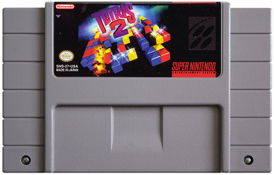 Tetris 2 – Super Nintendo Entertainment System (SNES) - for just $7.99! 
