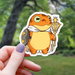 Cleric Tabletop RPG Class Frog Sticker - 3" - for just $3.50! 