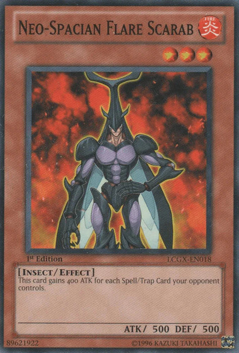 Neo-Spacian Flare Scarab [LCGX-EN018] Common - for just $0.30! 