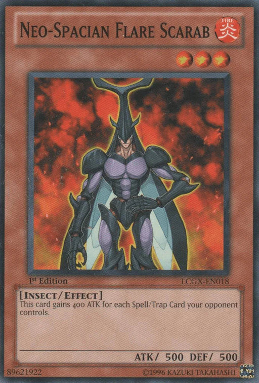 Neo-Spacian Flare Scarab [LCGX-EN018] Common - for just $0.30! 