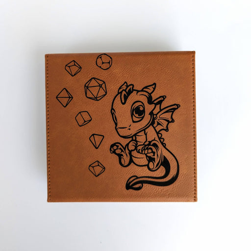 Adoragon - Vegan Leather Dice Box - for just $34.99! 