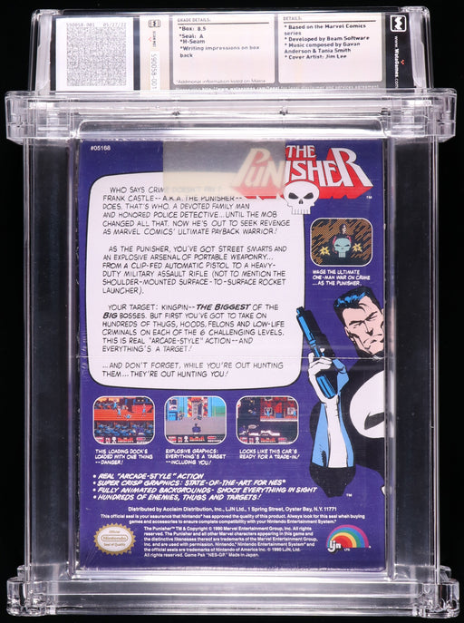 The Punisher [Graded WATA 8.5] (Nintendo NES) - for just $4499.99! 