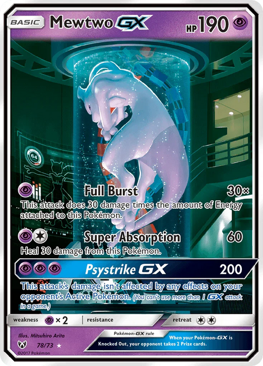Mewtwo GX (78/73) [Sun & Moon: Shining Legends] - for just $309.35! 