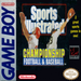 Sports Illustrated: Championship Football & Baseball (Gameboy) - for just $0! 