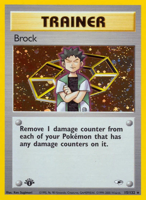 Brock (15/132) [Gym Heroes 1st Edition] - for just $33.15! 