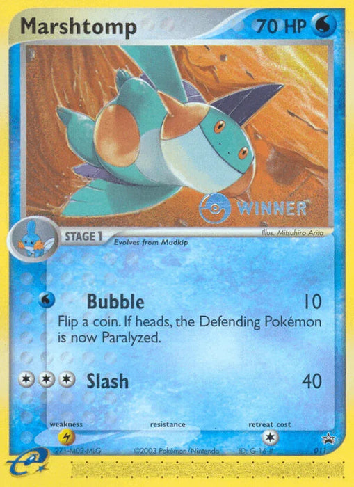 Marshtomp (011) [Nintendo: Black Star Promos] - for just $3.80! 