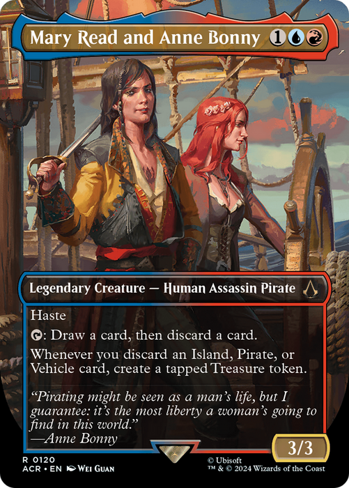 Mary Read and Anne Bonny (ACR-120) - Assassin's Creed (Borderless) - for just $0.64! 