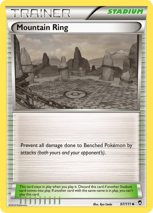 Mountain Ring (97/111) [XY: Furious Fists] - for just $0.10! 