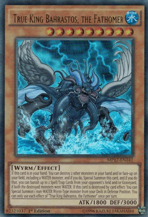 True King Bahrastos, the Fathomer [MP17-EN141] Ultra Rare - for just $0.25! 