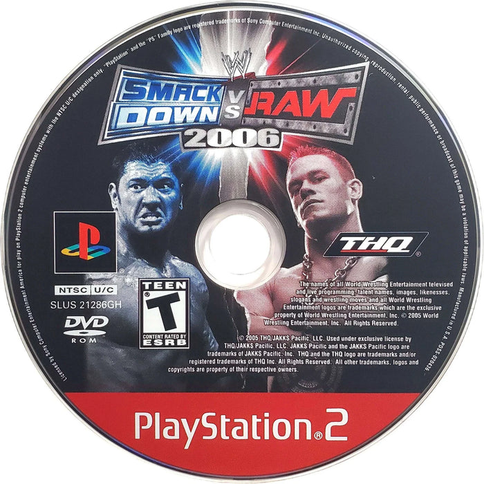 WWE SmackDown vs. Raw 2006 [Greatest Hits] – PlayStation 2 (PS2) - for just $0! 