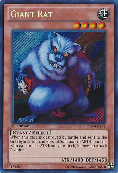 Giant Rat [LCYW-EN232] Secret Rare - for just $2.10! 