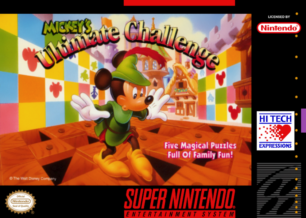 Mickey's Ultimate Challenge – Super Nintendo Entertainment System (SNES) - for just $15.99! 