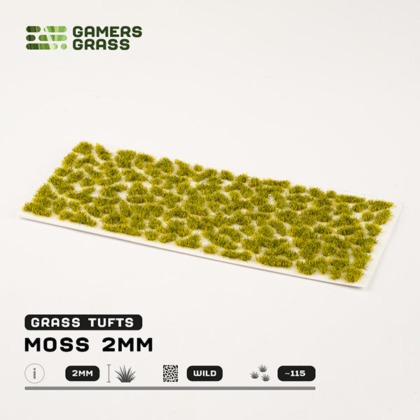 Gamers Grass Tufts: Moss 2mm- Wild - for just $5.95! 