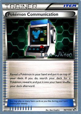 Pokemon Communication (99/114) (American Gothic - Ian Whiton) [World Championships 2013] - Just $0.15! Shop now at Retro Gaming of Denver