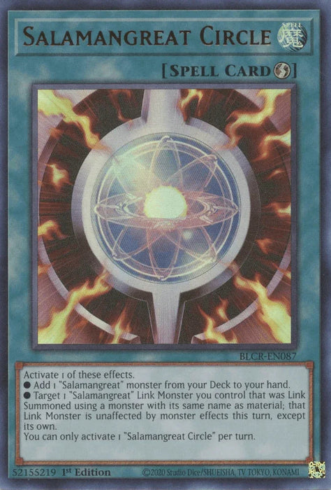 Salamangreat Circle [BLCR-EN087] Ultra Rare - for just $0.10! 