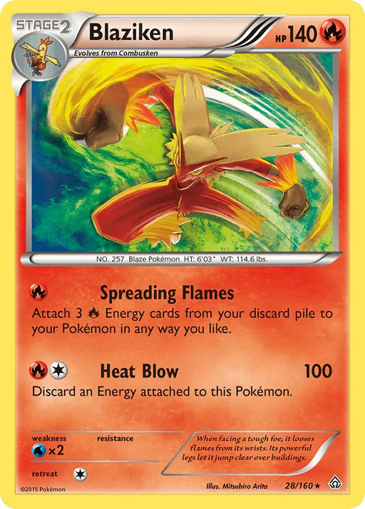 Blaziken (28/160) [XY: Primal Clash] - for just $1.90! 