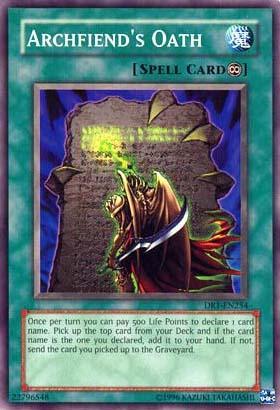 Archfiend's Oath [DR1-EN254] Common - for just $0.10! 