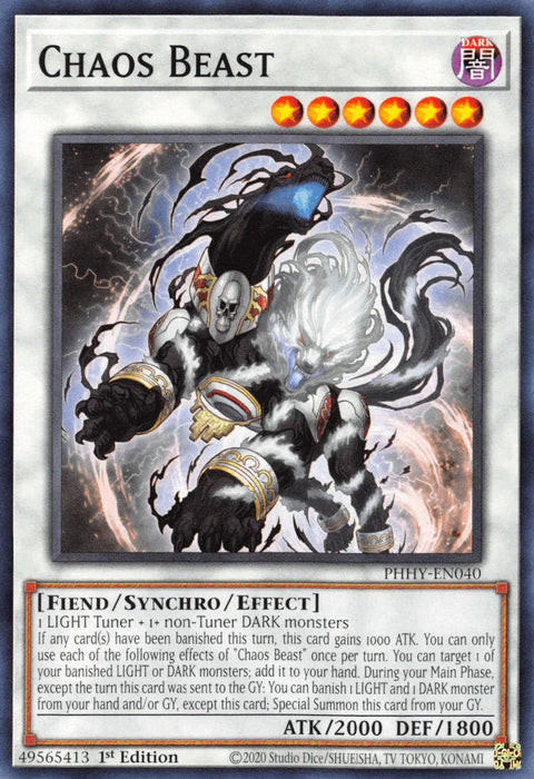 Chaos Beast [PHHY-EN040] Common - for just $0.10! 