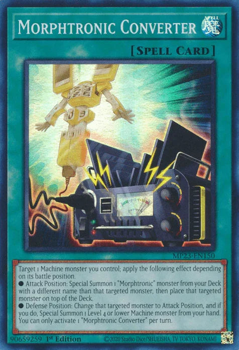 Morphtronic Converter [MP23-EN150] Super Rare - for just $0.10! 
