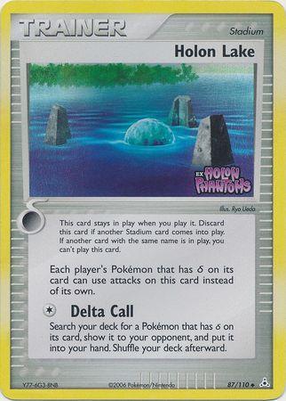 Holon Lake (87/110) (Stamped) [EX: Holon Phantoms] - for just $3.15! 