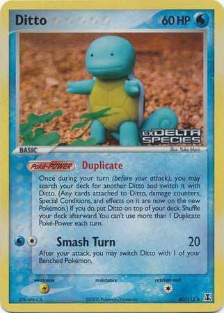 Ditto (40/113) (Stamped) [EX: Delta Species] - for just $129! 