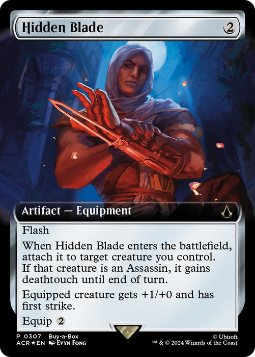 Hidden Blade (BABP-307) - Assassin's Creed: (Extended Art) Foil - for just $0.10! 