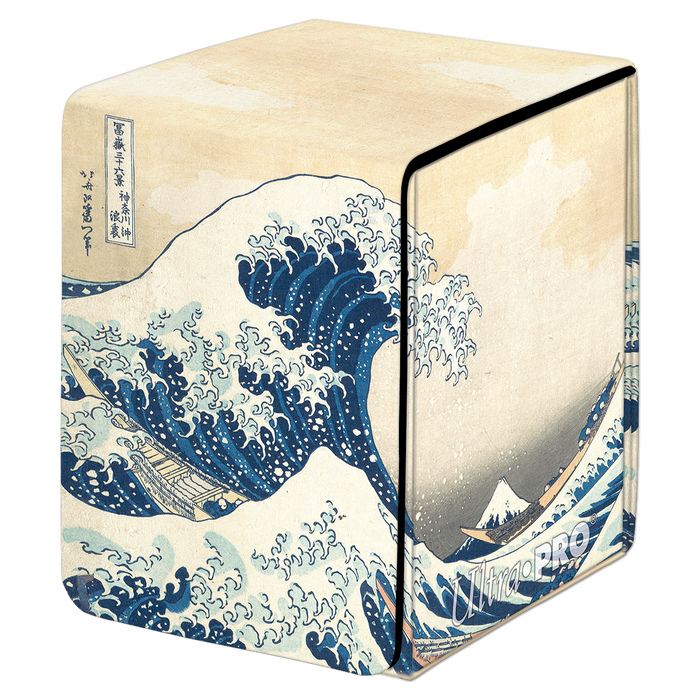 Ultra PRO: Alcove Flip Box - Fine Art (The Great Wave Off Kanagawa) - for just $0! 