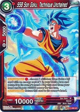 SSB Son Goku, Technique Unchained (BT11-006) [Vermilion Bloodline] - for just $0.10! 