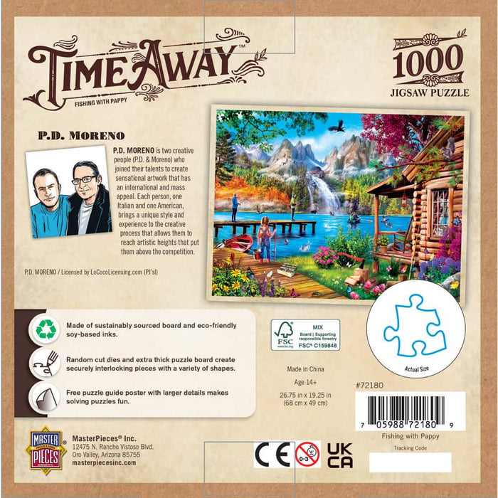 Time Away - Fishing with Pappy 1000 Piece Jigsaw Puzzle - for just $16.99! 