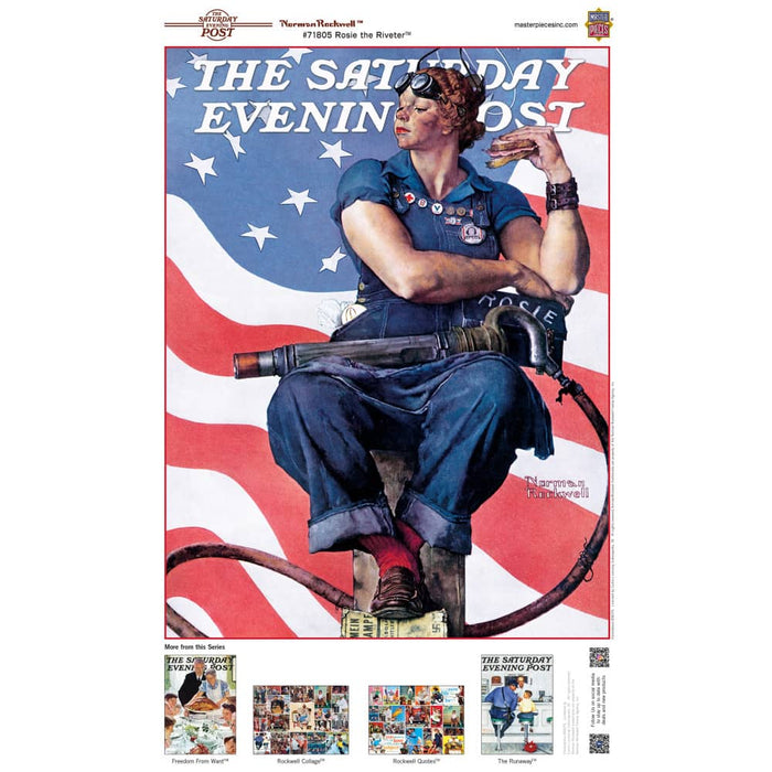 Saturday Evening Post - Rosie the Riveter 1000 Piece Jigsaw Puzzle - for just $16.99! 