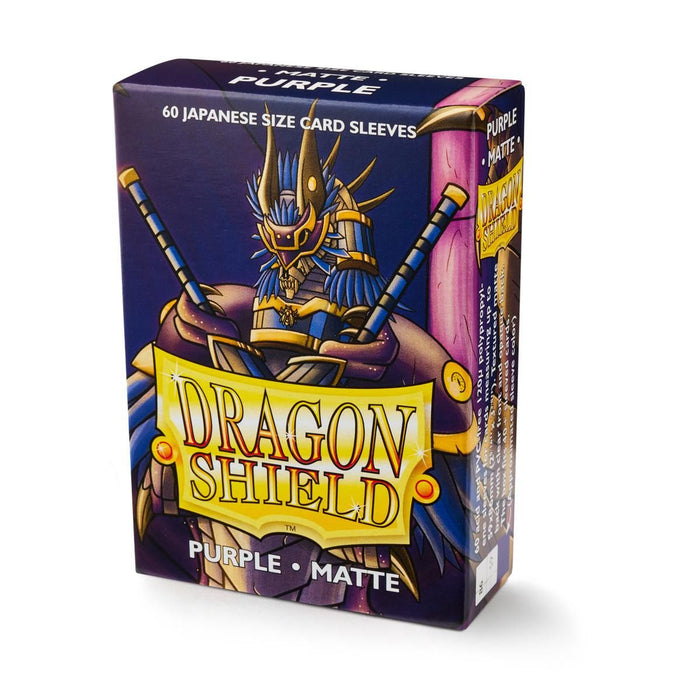 Dragon Shield: Japanese Size 60ct Sleeves - Purple (Matte) - Just $0! Shop now at Retro Gaming of Denver