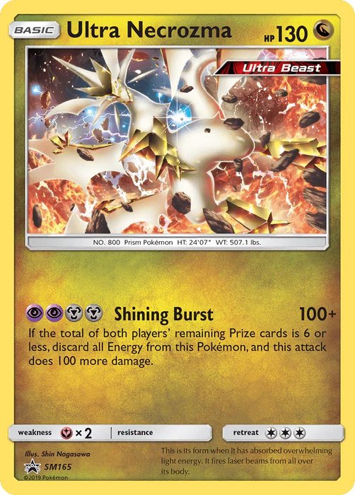 Ultra Necrozma (SM165) [Sun & Moon: Black Star Promos] - for just $1.70! 