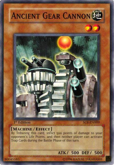 Ancient Gear Cannon [SOI-EN009] Common - for just $0.10! 