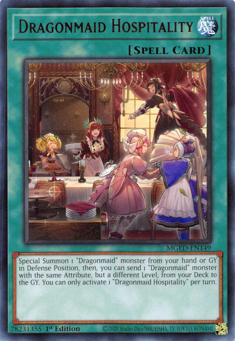 Dragonmaid Hospitality [MGED-EN149] Rare - for just $0.10! 