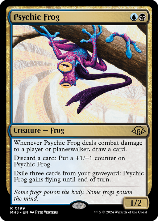 Psychic Frog [Modern Horizons 3] - Just $2.20! Shop now at Retro Gaming of Denver