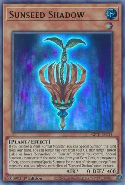 Sunseed Shadow [GFTP-EN016] Ultra Rare - for just $0.10! 