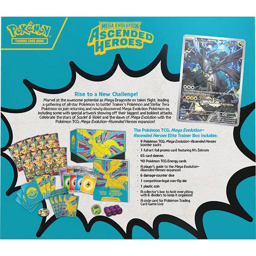 Pokemon: Mega Evolution - Ascended Heroes Elite Trainer Box - for just $160! 