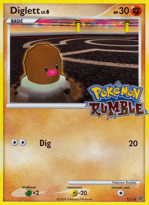 Diglett (11/16) [Pokémon Rumble] - for just $3.55! 