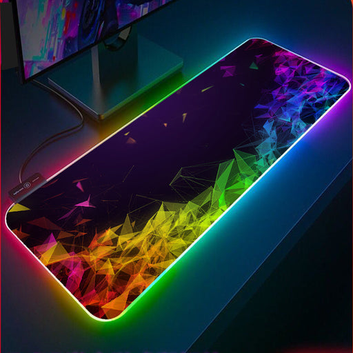 Luminous Mouse RGB Mouse LED Gaming Large Office Desk Pad - for just $61.74! 