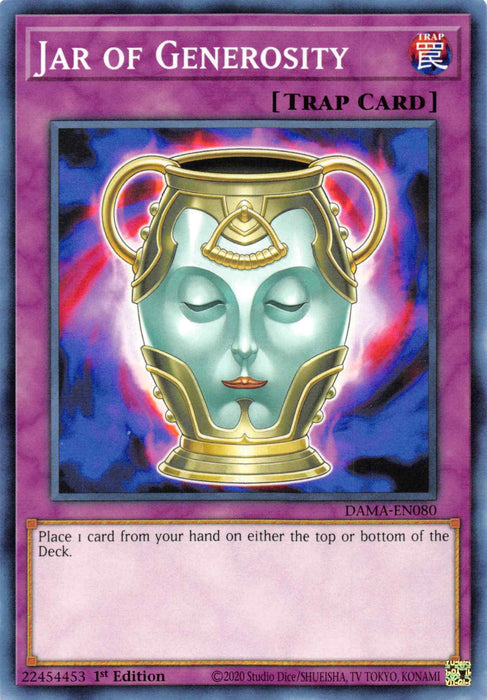 Jar of Generosity [DAMA-EN080] Common - for just $0.10! 