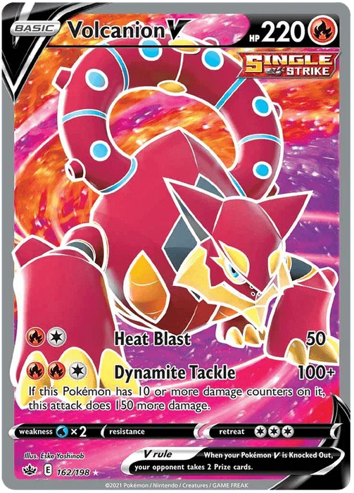 Volcanion V (162/198) [Sword & Shield: Chilling Reign] - for just $0.95! 