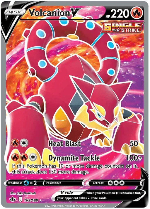 Volcanion V (162/198) [Sword & Shield: Chilling Reign] - for just $0.90! 
