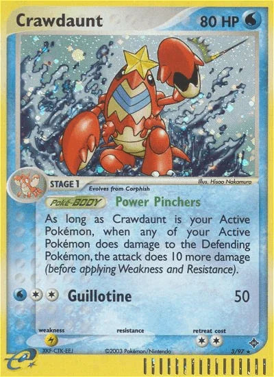 Crawdaunt (3/97) [EX: Dragon] - for just $3.40! 