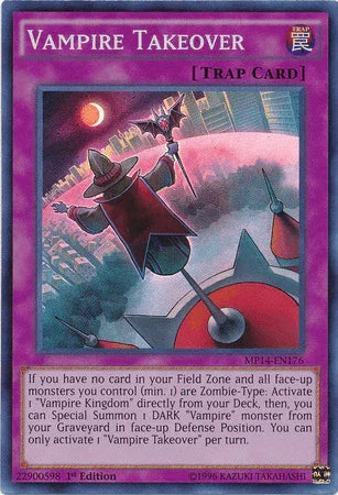 Vampire Takeover [MP14-EN176] Super Rare - for just $0.15! 