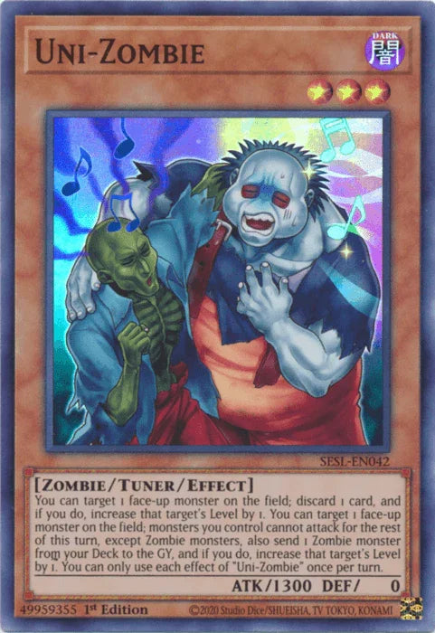 Uni-Zombie [SESL-EN042] Super Rare - for just $0.35! 