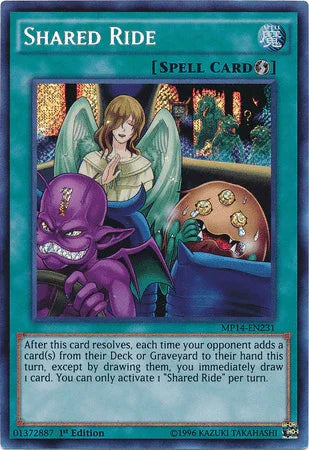 Shared Ride [MP14-EN231] Secret Rare - for just $4.05! 