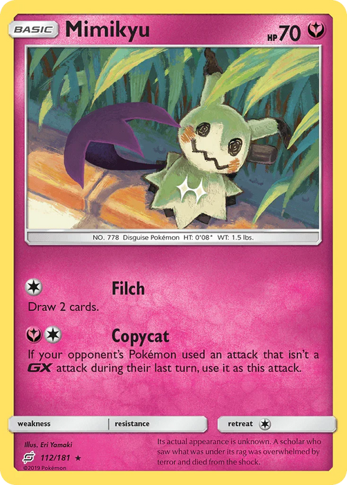 Mimikyu (112/181) [Sun & Moon: Team Up] - for just $5.60! 