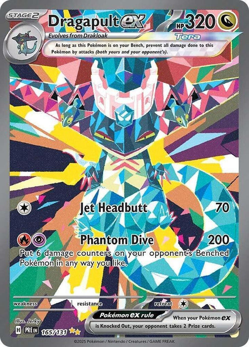 Dragapult ex (165/131) [Scarlet & Violet: Prismatic Evolutions] - for just $56.85! 